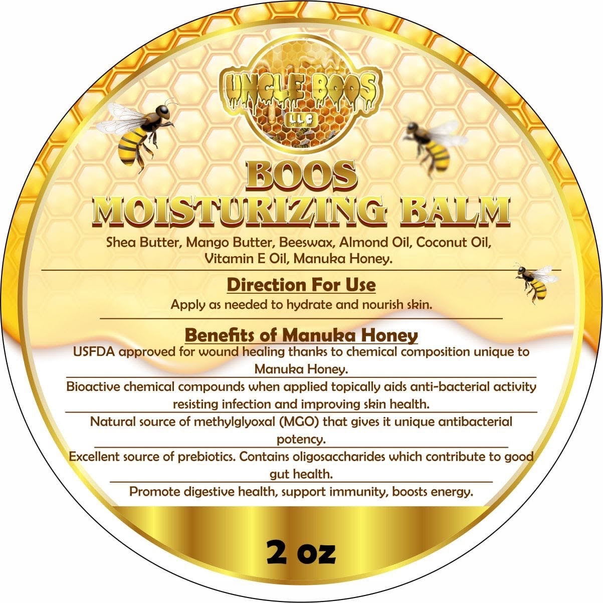 Boos Moisturizing Balm